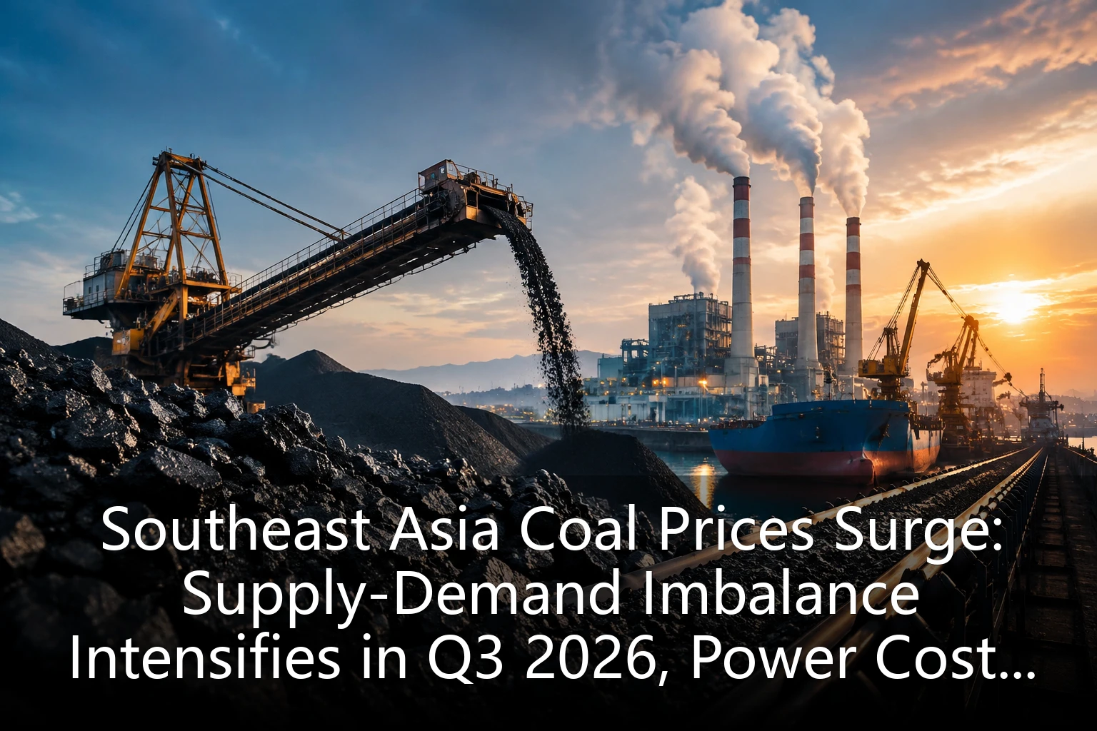 Southeast Asia Coal Prices Surge: Supply-Demand Imbalance Intensifies in Q3 2026, Power Costs Under Pressure