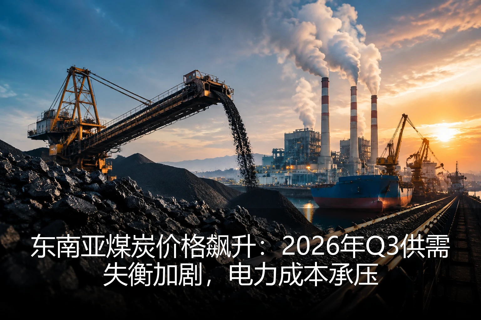 东南亚煤炭价格飙升：2026年Q3供需失衡加剧，电力成本承压