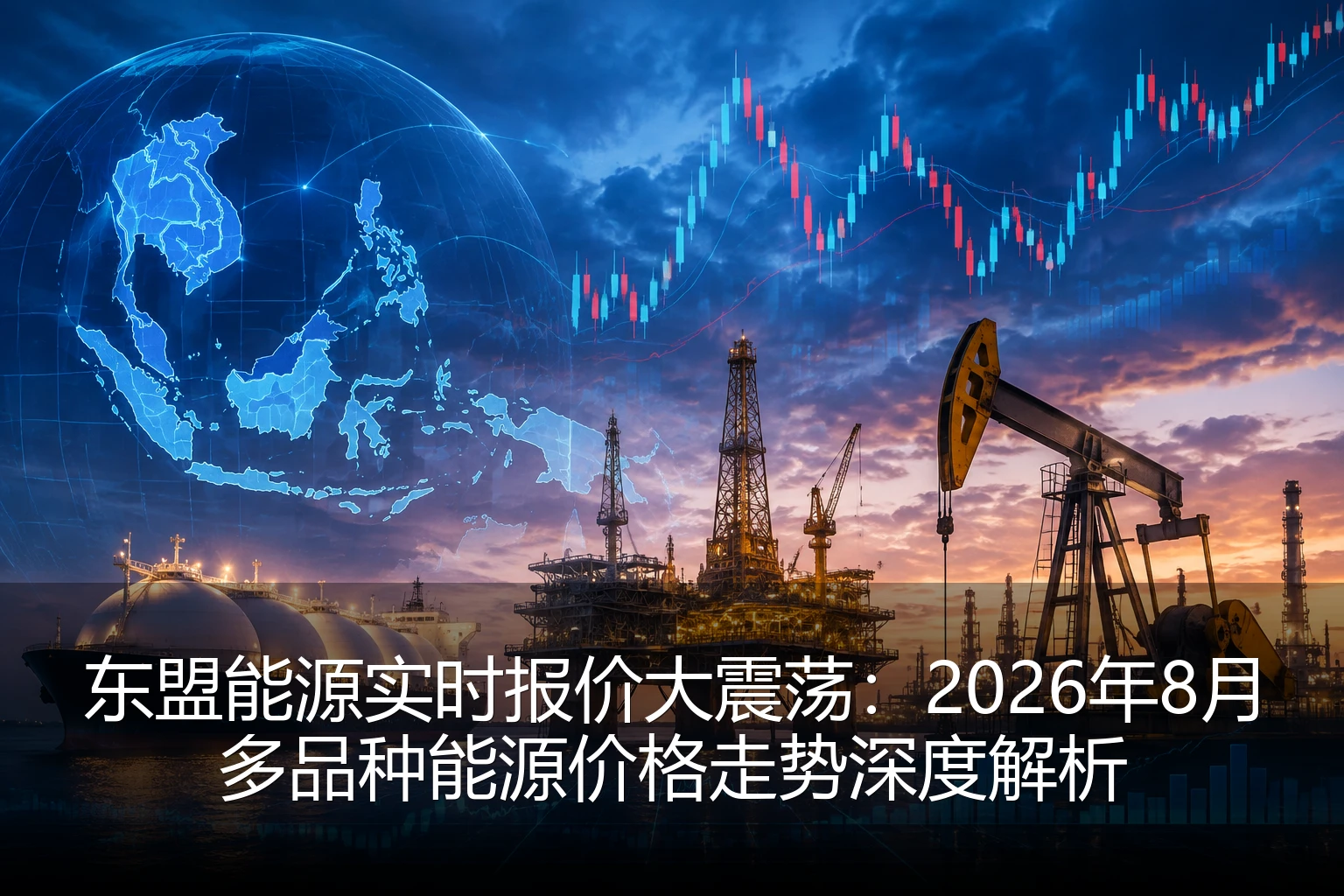 东盟能源实时报价大震荡：2026年8月多品种能源价格走势深度解析